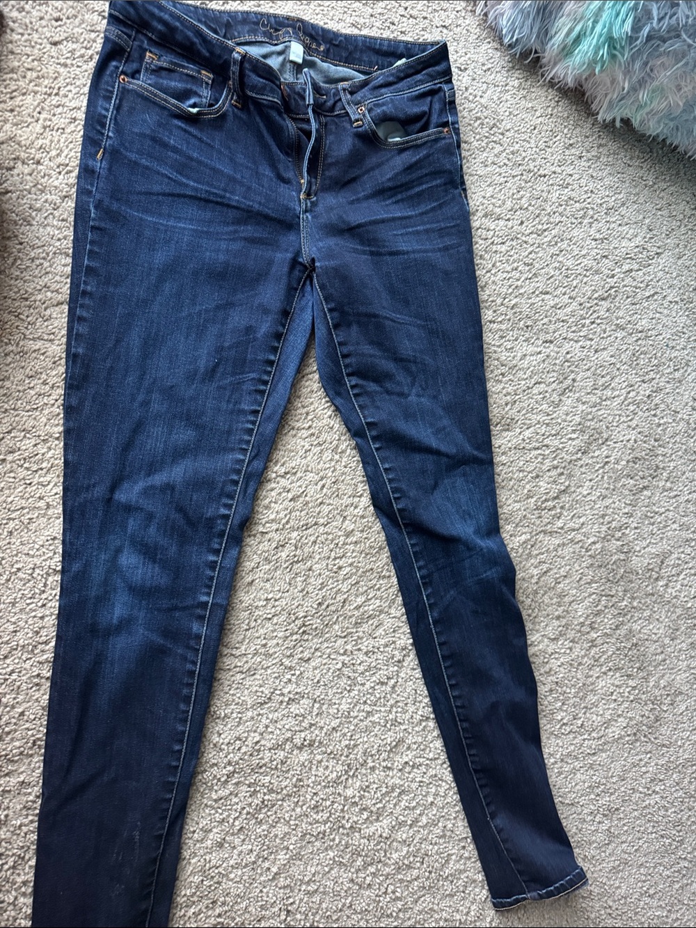 Chip & Pepper Women's Dark Blue Stretch Skinny Jeans
